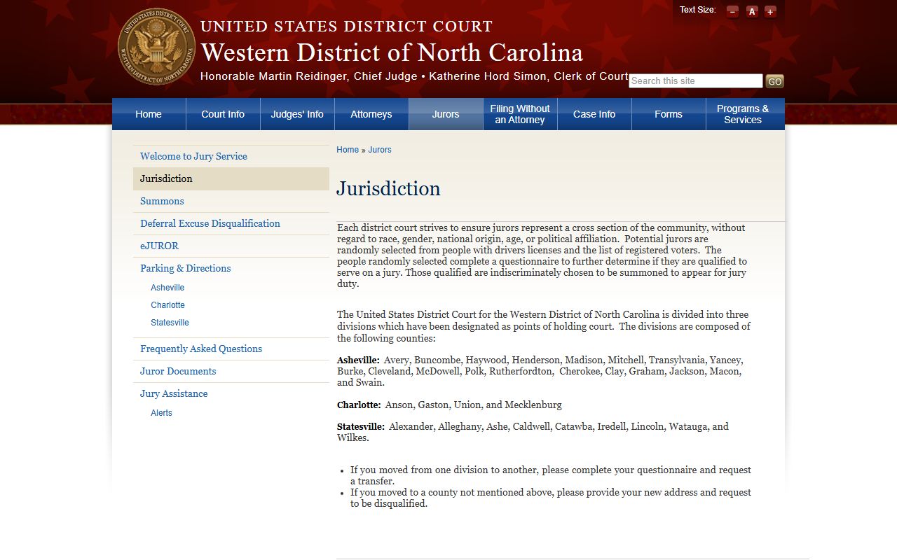 Avery County Superior Court federal jurisdiction distinction