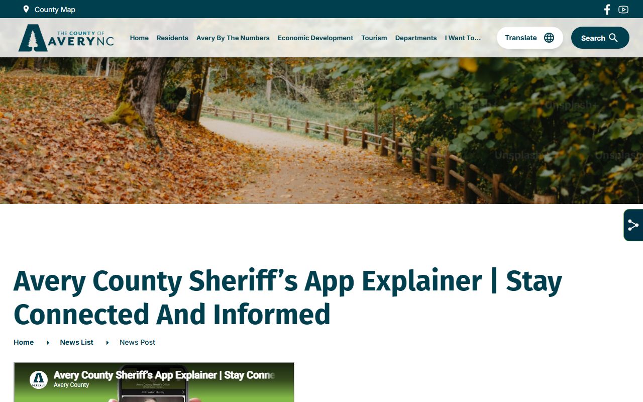 Avery County warrant search sheriff app wanted-person alerts